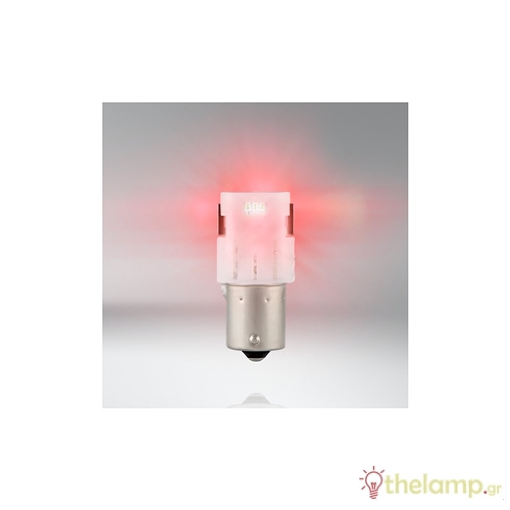 Osram Led 12V 1.4W BA15s (P21W) Red LEDriving Standard DUO blister 7506DRP