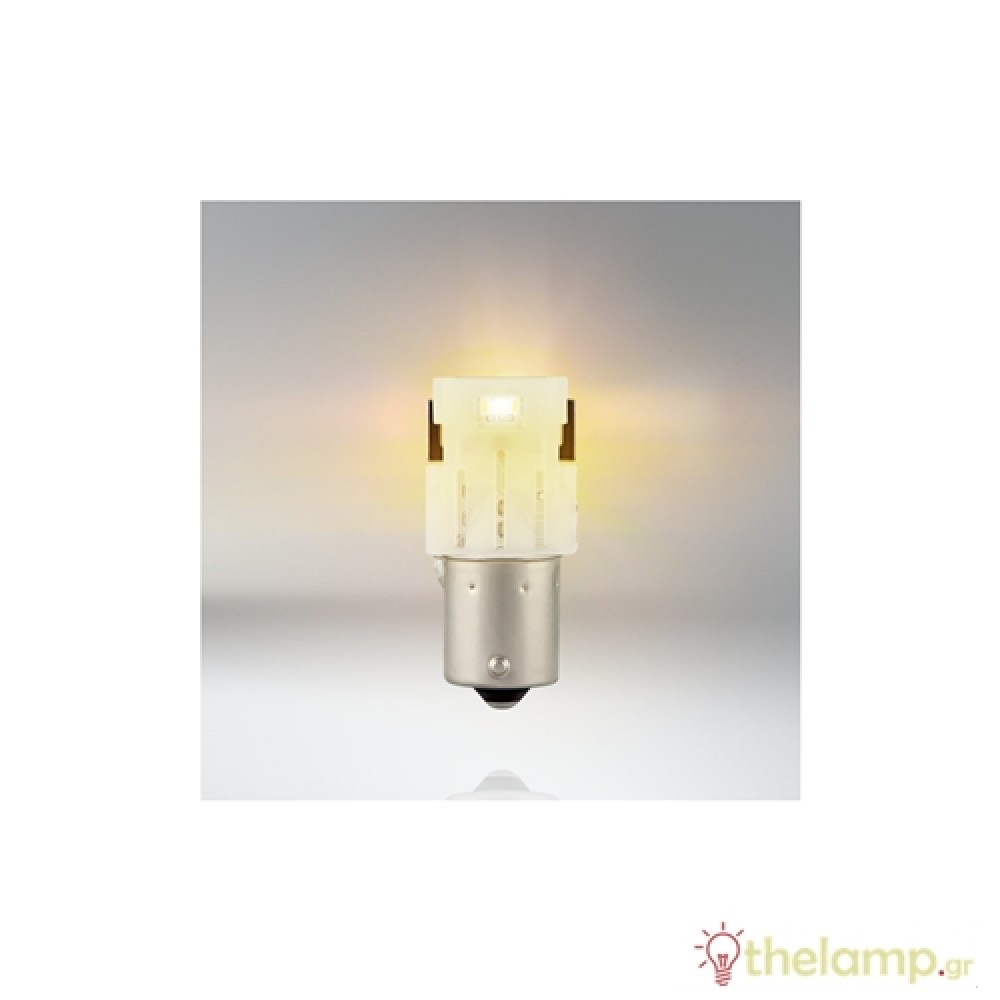Osram Led 12V 1.4W BAY15d (P21W) Yellow LEDriving Standard DUO blister 7506DYP