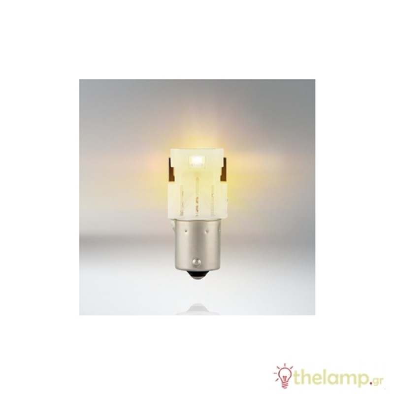 Osram Led 12V 1.4W BAY15d (P21W) Κίτρινο LEDriving Standard DUO blister 7506DYP