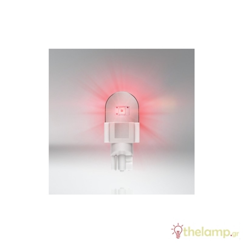 Osram Led 12V 1.4W W2.1x9.5d (SL W16W) Κόκκινο LEDriving Standard DUO blister 921DRP