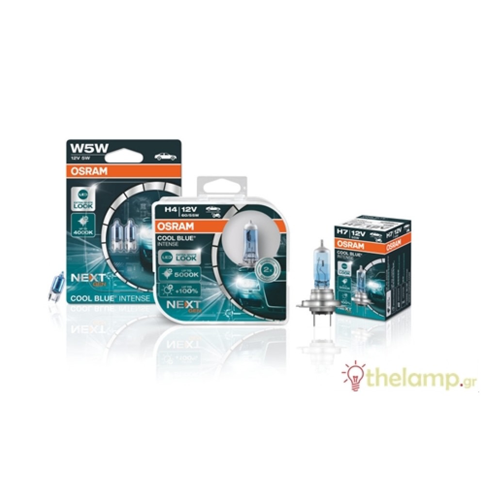 Osram 12V 60/55 W P43t H4 5000K Cool Blue Intense 64193CBN