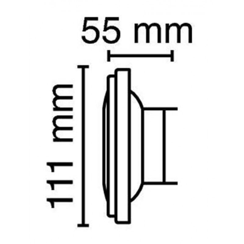 Led G53 12V 11.7W AR111 24° warm white 3000K Led Star Radium
