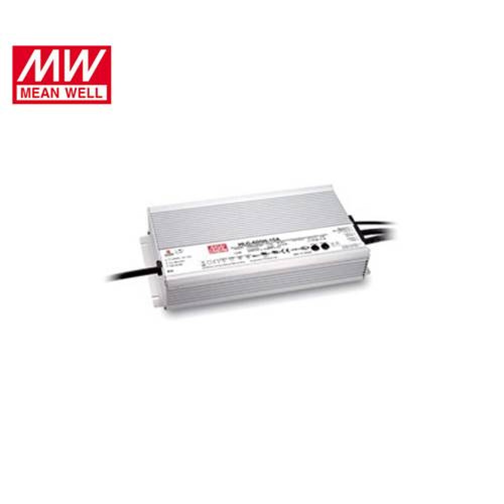 Τροφοδοτικό Led 230V IN -> OUT 24VDC 600W 25A IP67 dimmable PFC HLG600H-24B Mean Well