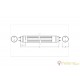 Led tube lamp 16W T8 G13 120cm 360° day light 6500Κ ST8E-EM IP20 Ledvance