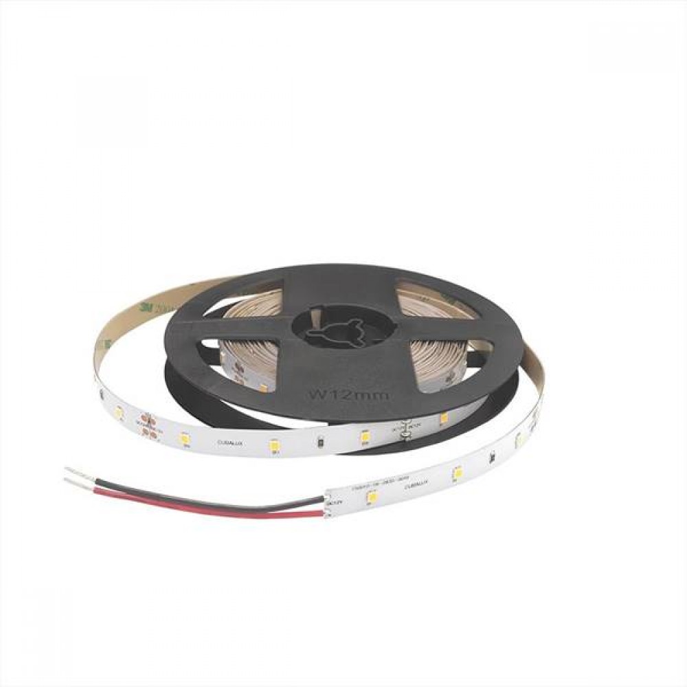 Led strip light 12V 6W 30led cool white 4000K with sticker TΩRA IP20 Cuba Lux