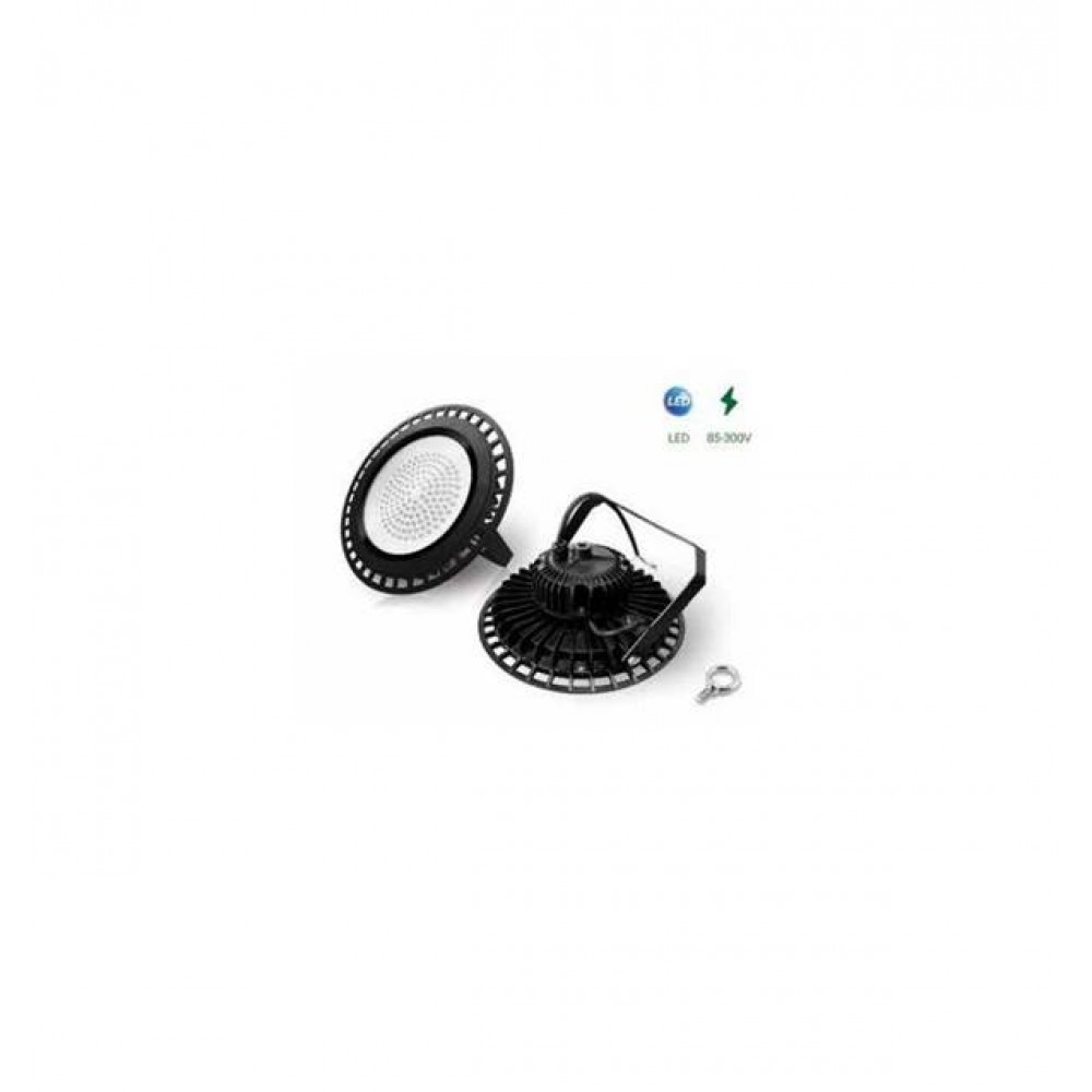 Led καμπάνα UFO στρόγγυλη 50W 240V 120° cool white 4000K φos_me