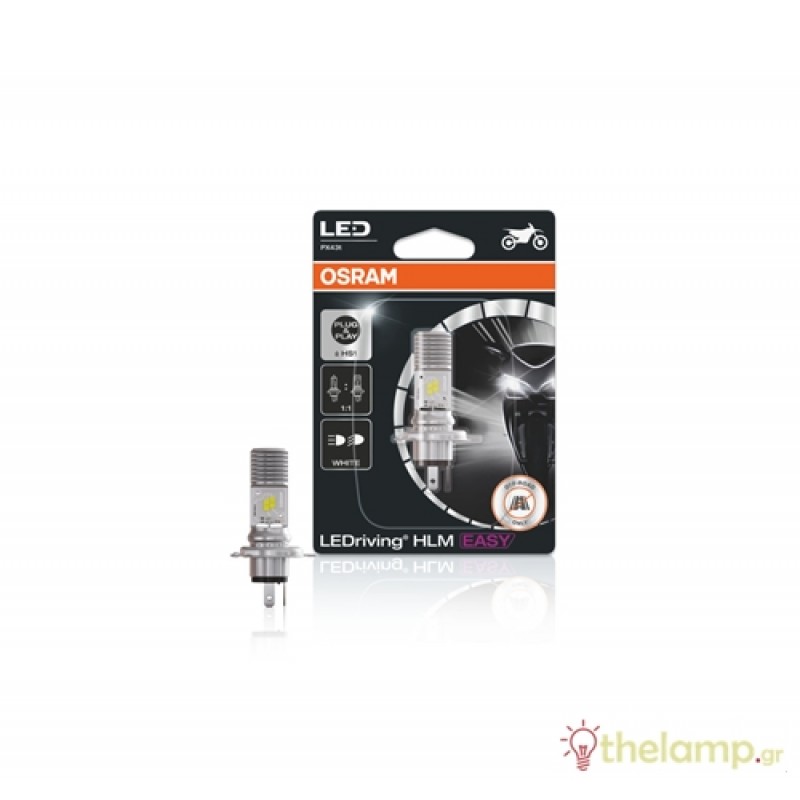 Osram Led 12V 5/5W PX43t HS1 day light 6000K LEDriving HLM EASY HS1 64185DWESY