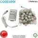 Led string light WiFi RGBIC globe fairy light 5m IP65 COL-RGF01W Coolseer