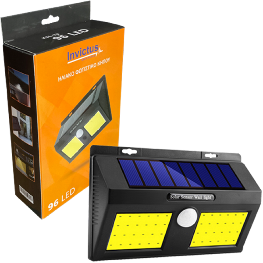 Ηλιακό φωτιστικό Led 96Led cob KSL-T9-96 Invictus