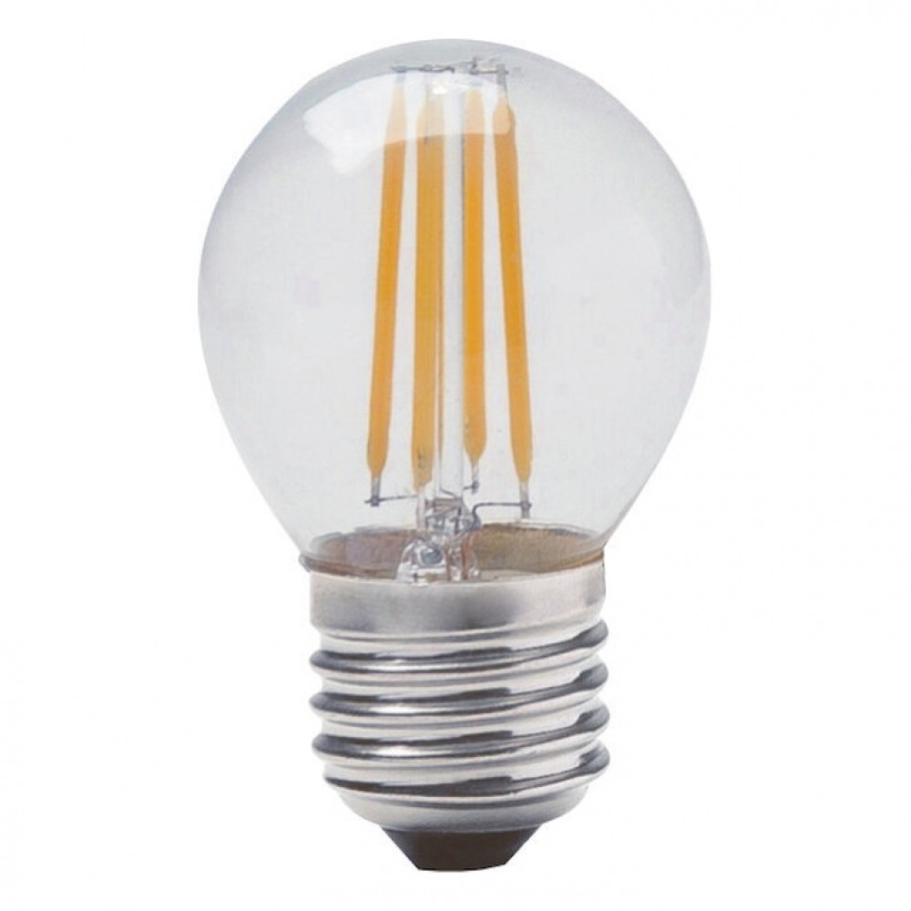 Led mini bulb filament G45 240V 6W E27 clear cool white 4000K Fos_me