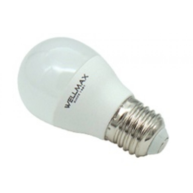 Led γλομπάκι G45 175-265V 8W E27 warm white 3000K Wellmax