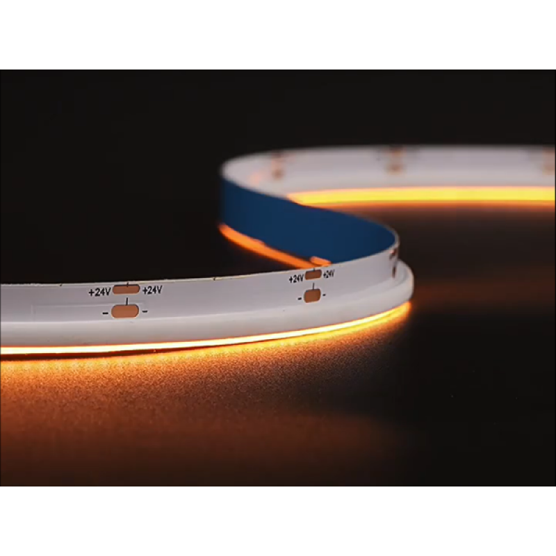 Led ταινία 24V 10W 30led πλάγιας όψης 5mm day light 6500K με αυτοκόλλητο IP20 Φos_me