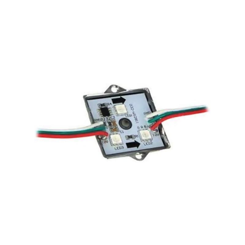 Led module 12V DC 0,57W/PC RGB SMD5050 Worldsem