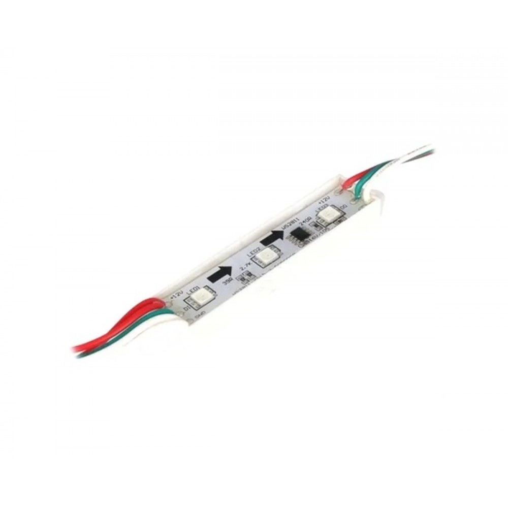 Led module 12V DC 0,76W/PC RGB SMD2811 Worldsem