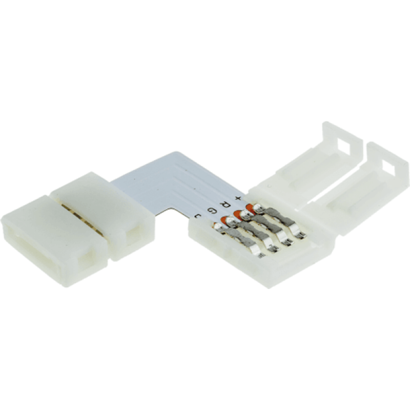 Αντάπτορας ταινίας led γωνία RGB 10mm Φos_me