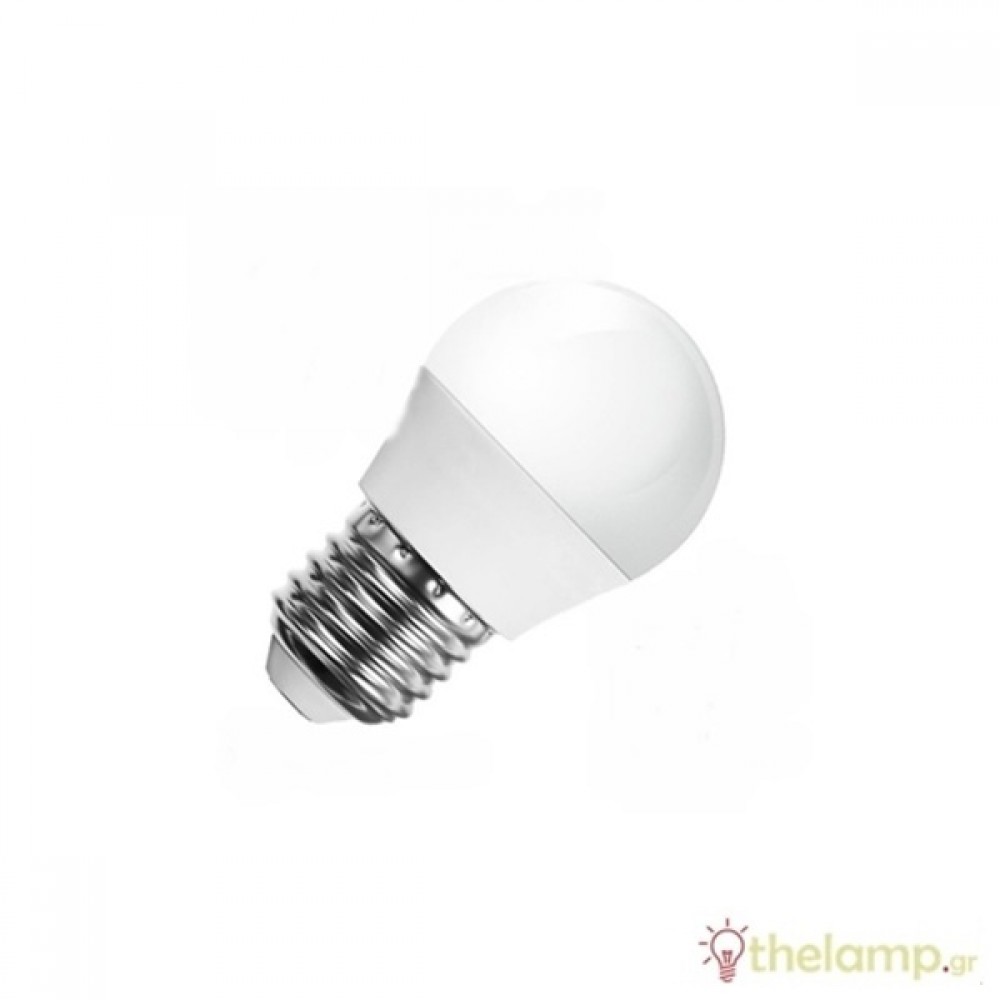 Led γλομπάκι G45 220-240V 4.9W E27 day light 6500K φos_me