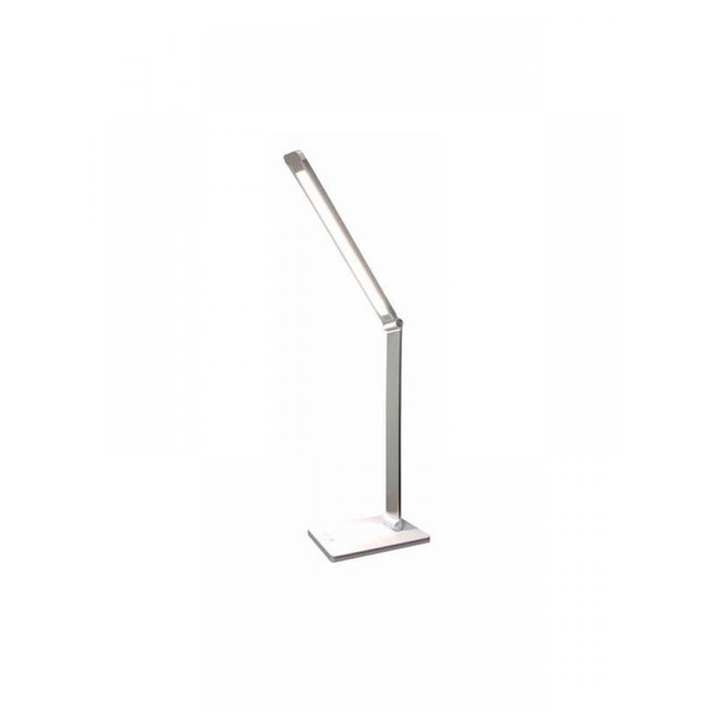 Φωτιστικό γραφείου led 10W 240V 120° 3CCT Dimmable λευκό-ασημί Φos_me
