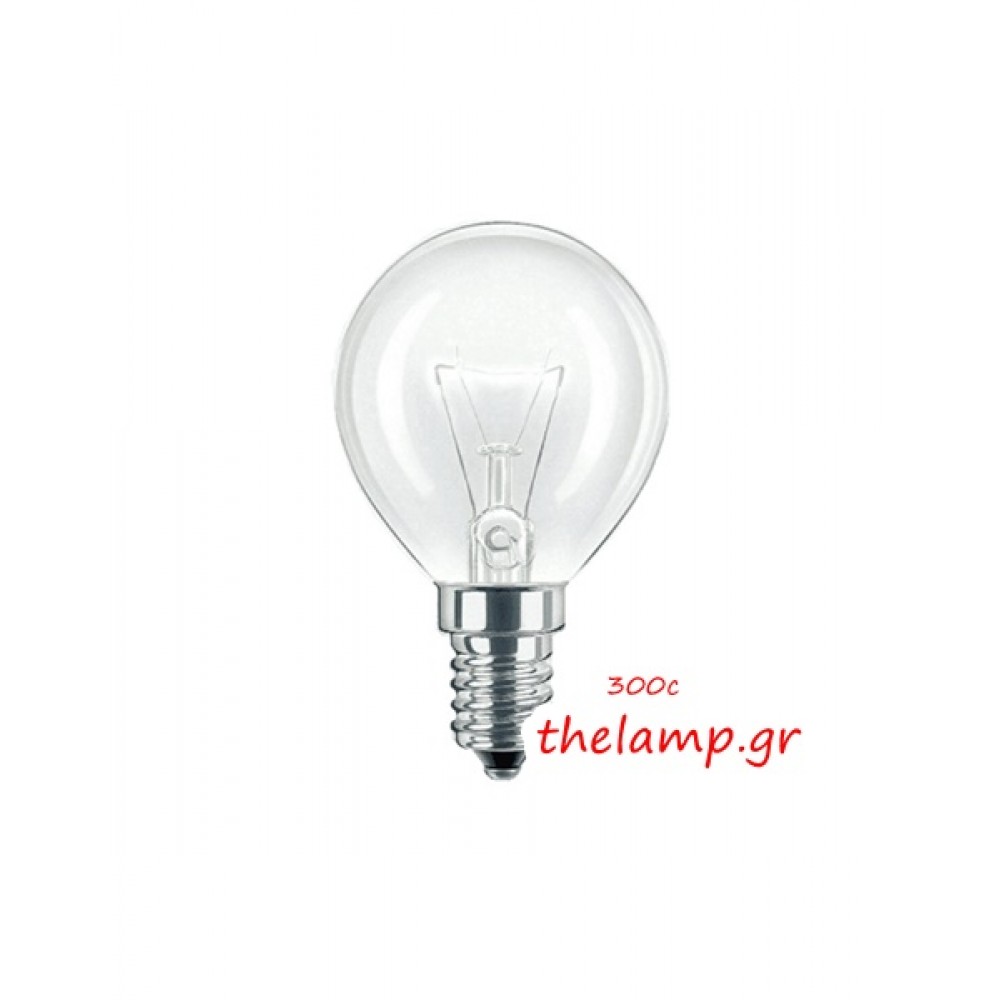 Clear lamp for oven 230V 40W E14 300°C G45 clear DR. FISCHER DE
