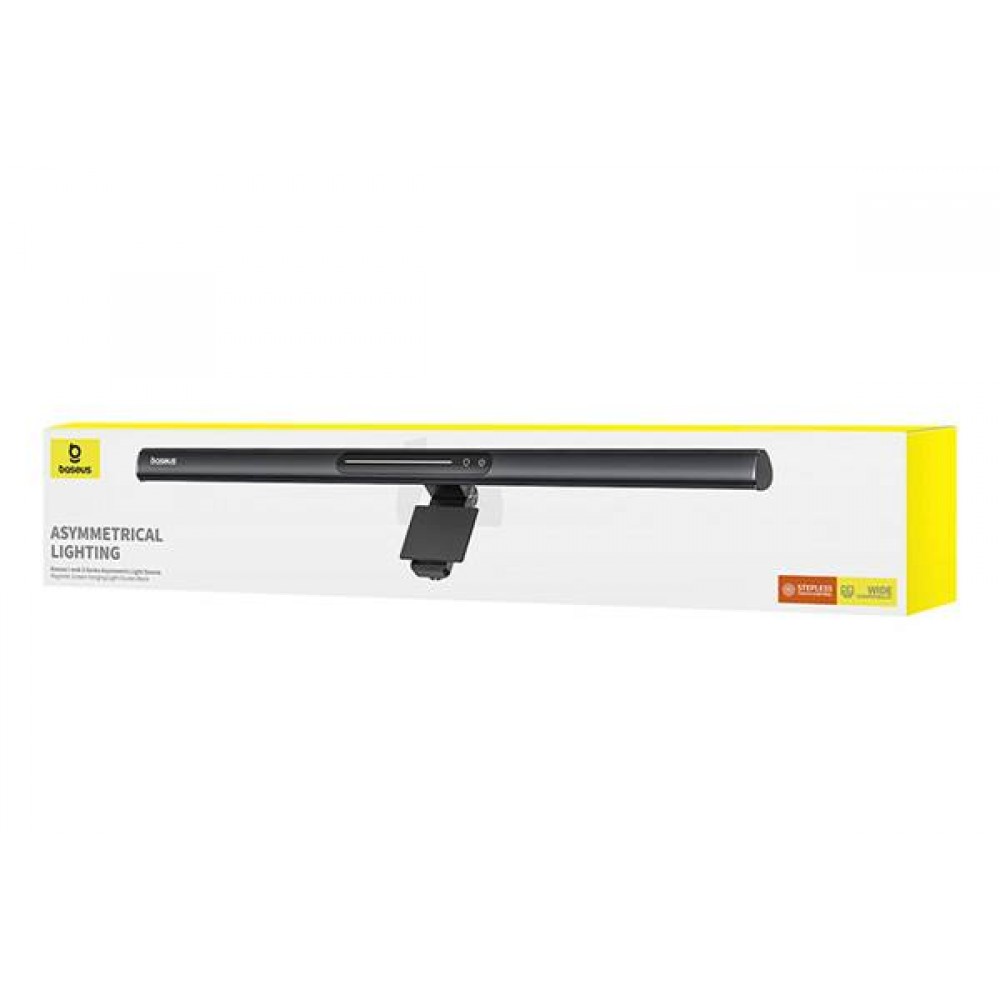 Φωτιστικό οθόνης LED Monitor Light Bar 5W 2700K-6500K Dimmable type-C μαύρο i-wok 3 BAS-L10068500111-00 Baseus