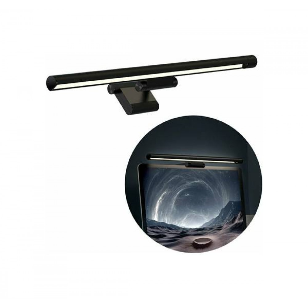 Φωτιστικό οθόνης LED Monitor Light Bar 5W 2700K-6500K Dimmable USB μαύρο i-Wok BAS-DGIWK-P01 Baseus