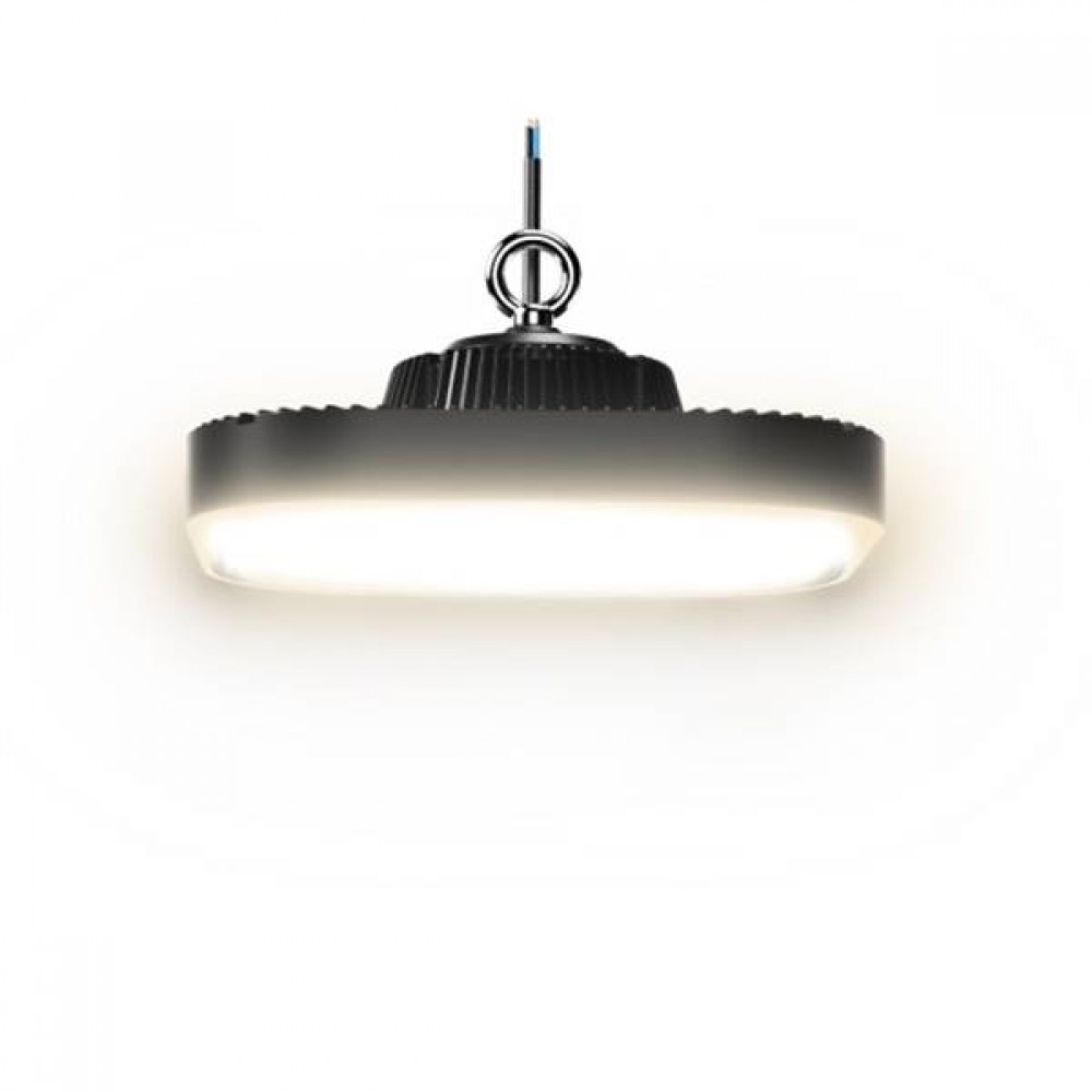 Led καμπάνα UFO τετράγωνη 200W 240V 120° day light 6500K φos_me
