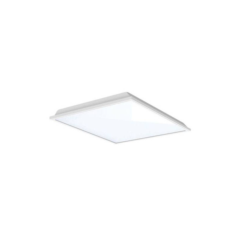 Φωτιστικό Led panel χωνευτό 48W 3000K τετράγωνο 600 x600 χ30mm λευκό πλαίσιο Φos_me