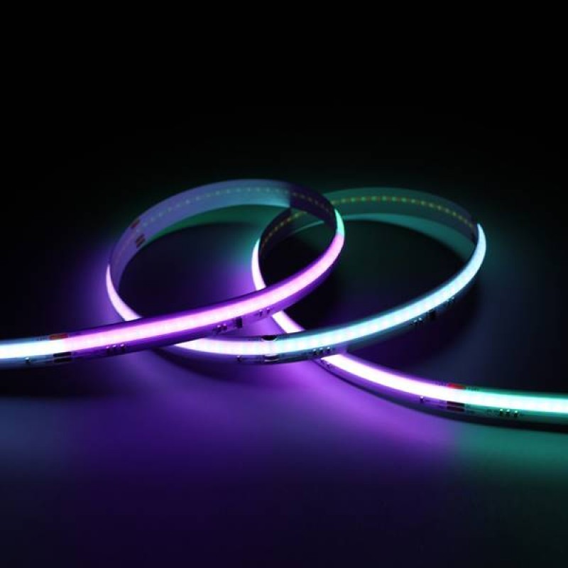 Led strip light COB SPI 24V 14,4W 840led RGB with sticker TΩRA 5m IP20 Cuba Lux