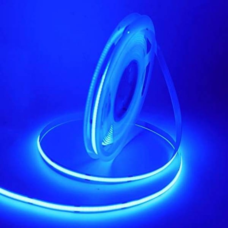 Led strip light COB 24V 11W 480led blue with sticker TΩRA IP20 Cuba Lux