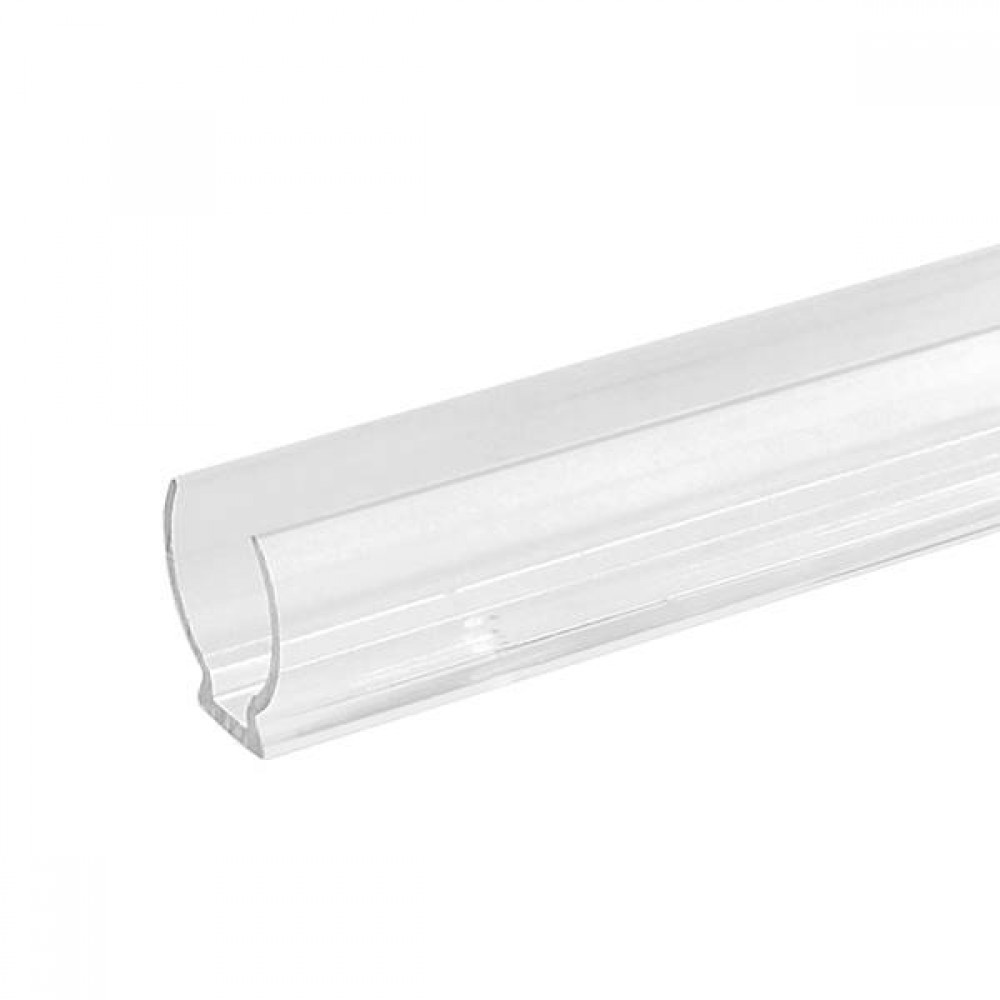 Plastic clear profile 1m for strip Led Neon Rondo Cubalux