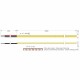 Led strip light COB 24V 6W 384led slim line 5mm warm white 2700K with sticker TΩRA IP20 Cuba Lux