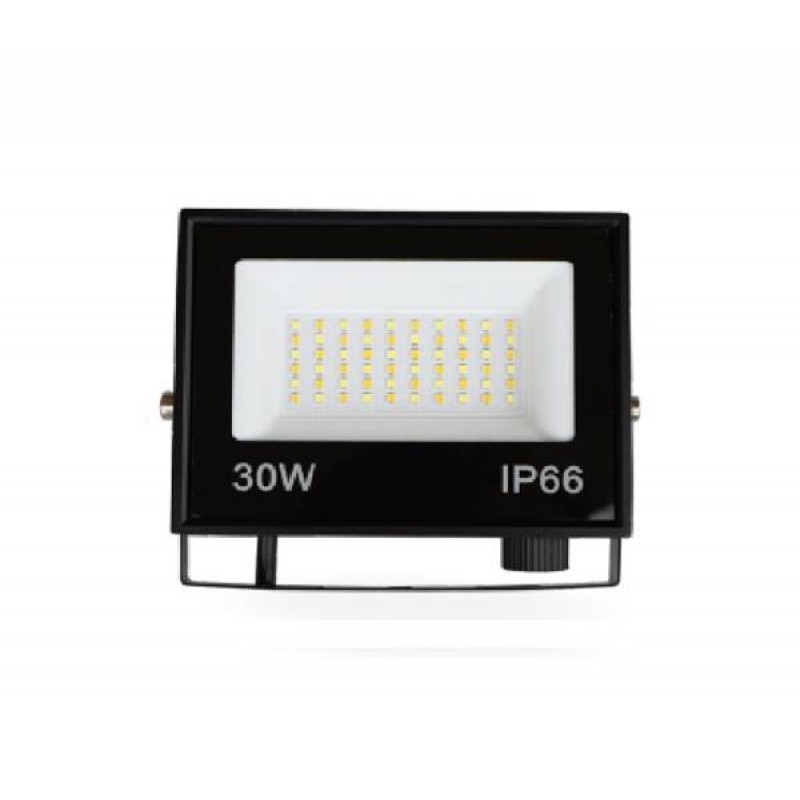 Προβολέας led 30W 12V-24VDC 90° CCT 2700K-6500K IP65 μαύρος Lucas