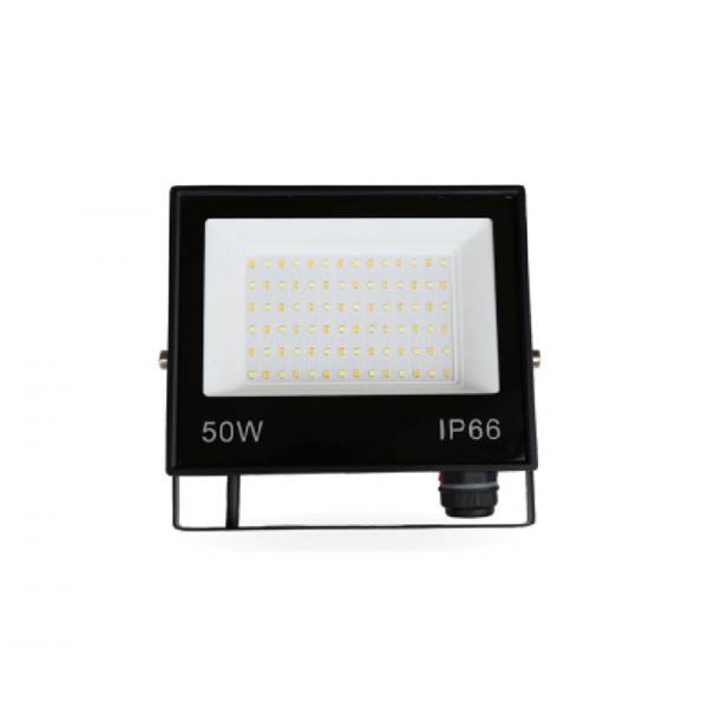 Προβολέας led 50W 12V-24VDC 90° CCT 2700K-6500K IP65 μαύρος Lucas