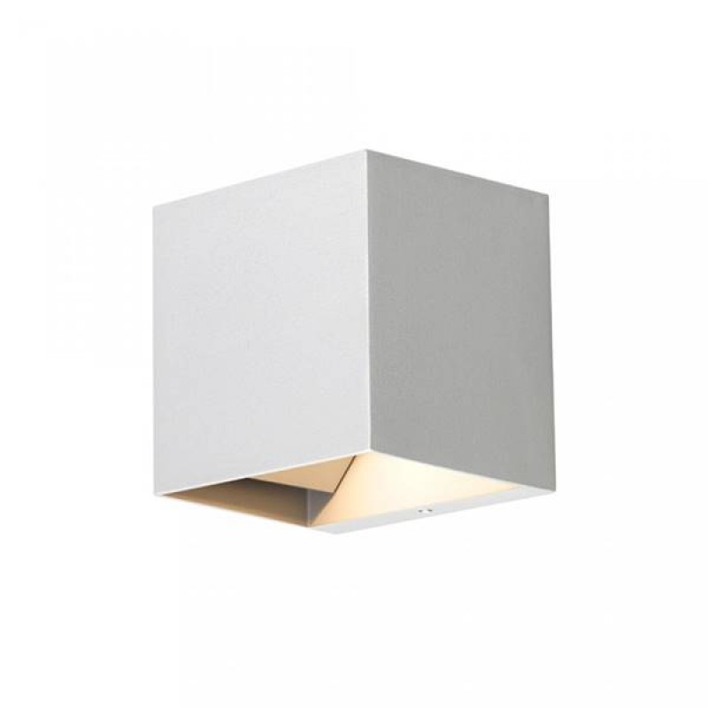 Led φωτιστικό τοίχου 9W 220-240V τετράγωνο λευκό CCT 3000Κ-4000K-6500Κ Φos_me