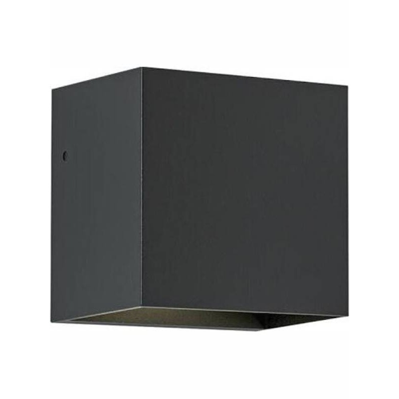 Led φωτιστικό τοίχου 9W 220-240V τετράγωνο ανθρακί CCT 3000Κ-4000K-6500Κ Φos_me